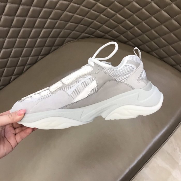 AMIRI Bone Runner low-top lace-up sneakers Men Shoes Sneakers Luxury Brand Design Mens Shoes with Original Box