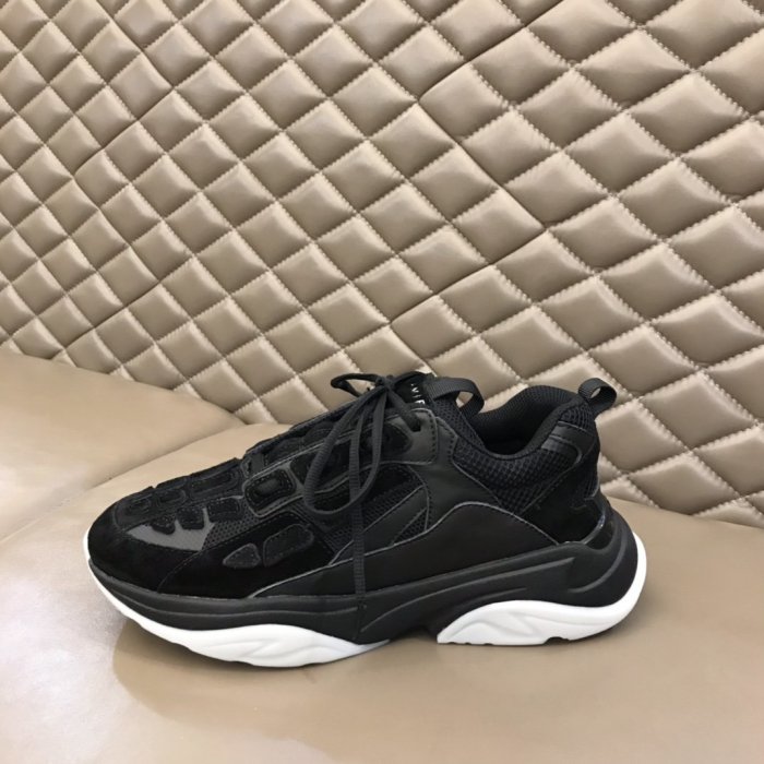 AMIRI Bone Runner low-top lace-up sneakers Men Shoes Sneakers Luxury Brand Design Mens Shoes with Original Box