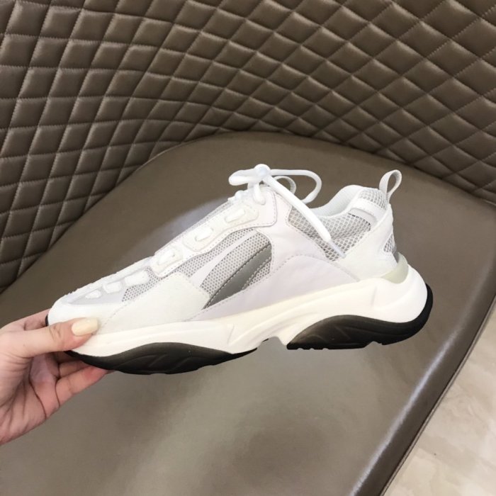 AMIRI Bone Runner low-top lace-up sneakers Men Shoes Sneakers Luxury Brand Design Mens Shoes with Original Box