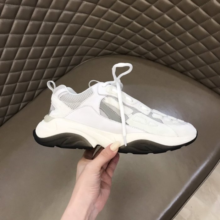 AMIRI Bone Runner low-top lace-up sneakers Men Shoes Sneakers Luxury Brand Design Mens Shoes with Original Box