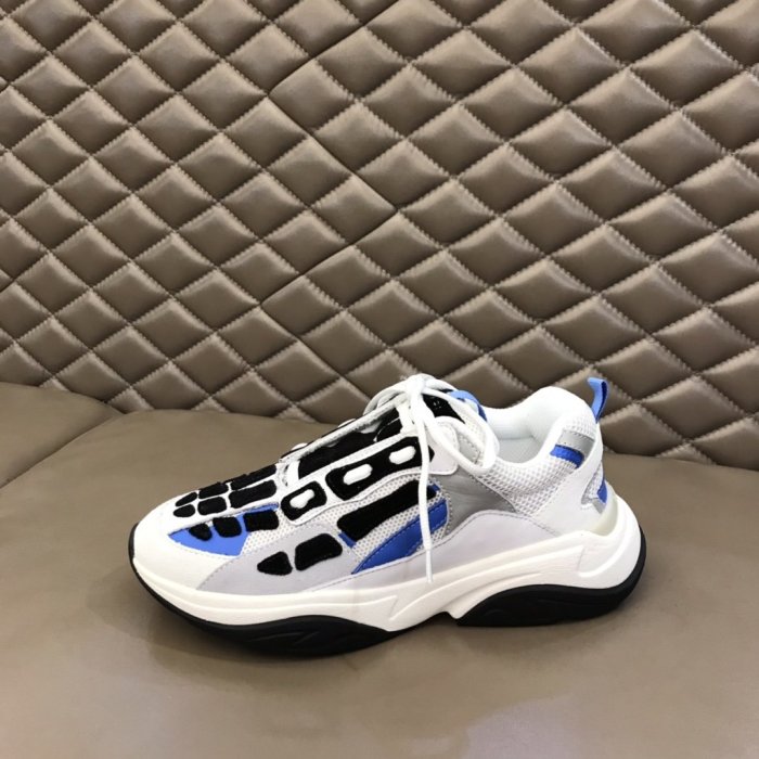 AMIRI Bone Runner low-top lace-up sneakers Men Shoes Sneakers Luxury Brand Design Mens Shoes with Original Box