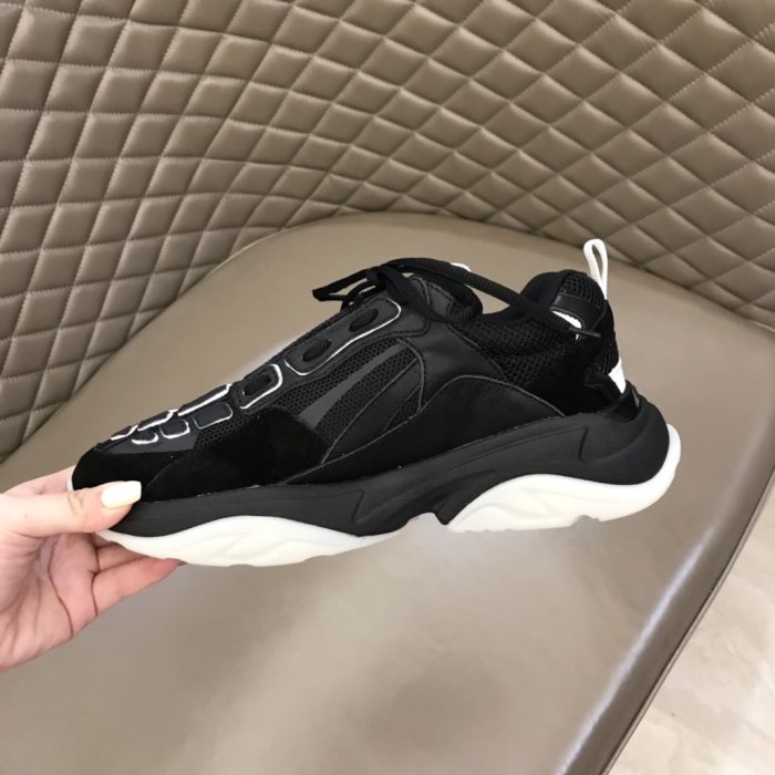AMIRI Bone Runner low-top lace-up sneakers Men Shoes Sneakers Luxury Brand Design Mens Shoes with Original Box