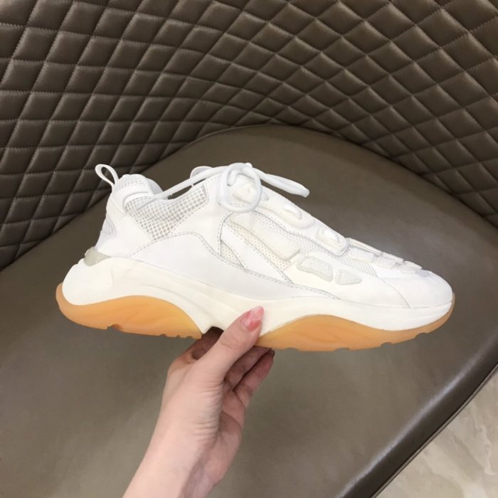 AMIRI Bone Runner low-top lace-up sneakers Men Shoes Sneakers Luxury Brand Design Mens Shoes with Original Box