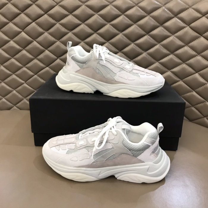 AMIRI Bone Runner low-top lace-up sneakers Men Shoes Sneakers Luxury Brand Design Mens Shoes with Original Box