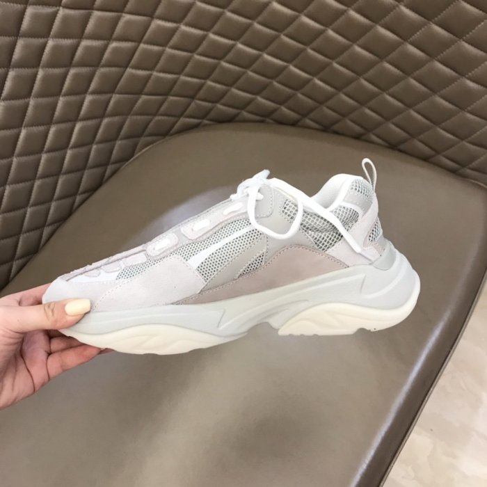 AMIRI Bone Runner low-top lace-up sneakers Men Shoes Sneakers Luxury Brand Design Mens Shoes with Original Box