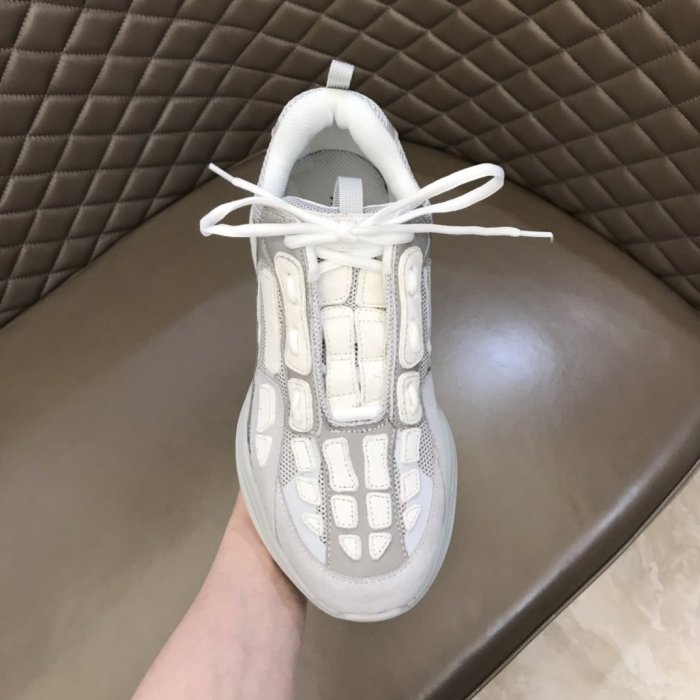 AMIRI Bone Runner low-top lace-up sneakers Men Shoes Sneakers Luxury Brand Design Mens Shoes with Original Box