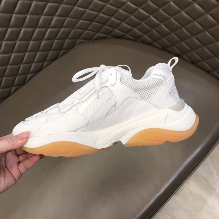 AMIRI Bone Runner low-top lace-up sneakers Men Shoes Sneakers Luxury Brand Design Mens Shoes with Original Box