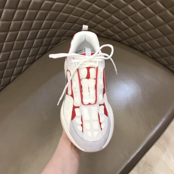 AMIRI Bone Runner low-top lace-up sneakers Men Shoes Sneakers Luxury Brand Design Mens Shoes with Original Box