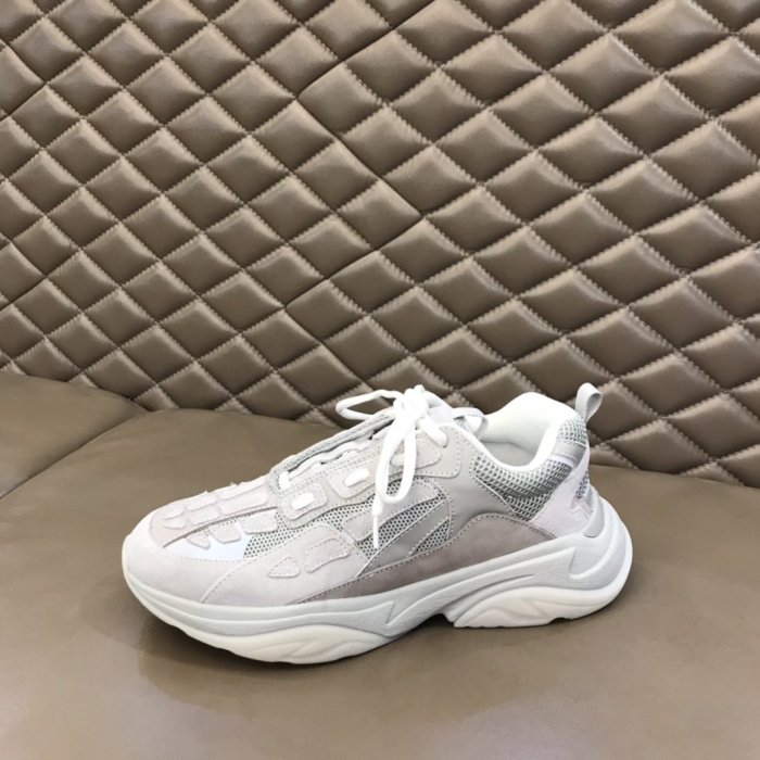 AMIRI Bone Runner low-top lace-up sneakers Men Shoes Sneakers Luxury Brand Design Mens Shoes with Original Box