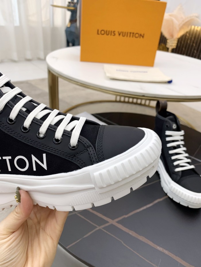 Louis Vuitton Womens Shoes Fashion Boots Luxury Brand LV SQUAD SNEAKER BOOT with Original Box 1A96F3