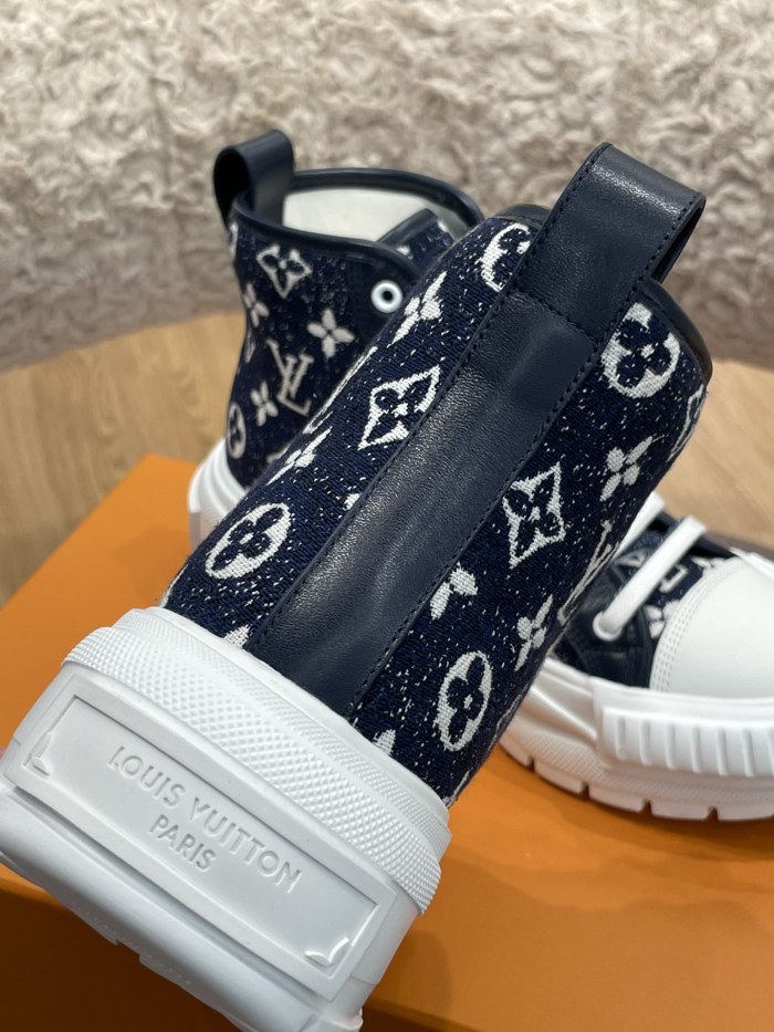 Louis Vuitton Womens Shoes Fashion Boots Luxury Brand LV SQUAD SNEAKER BOOT with Original Box 1A9S19