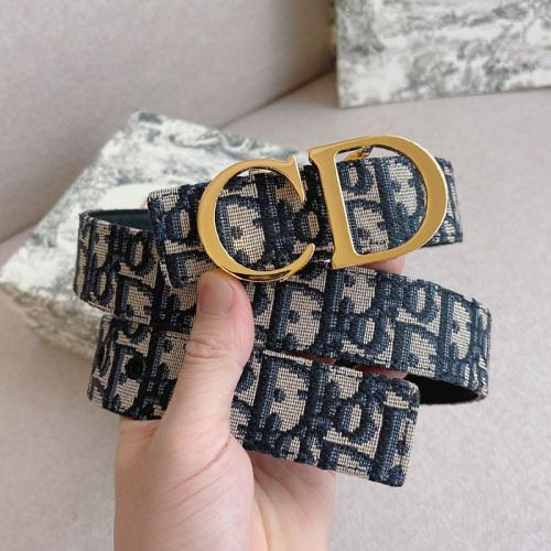 Dior Womens Mens Belts Luxury Brand Belts with Original Box 35mm Width