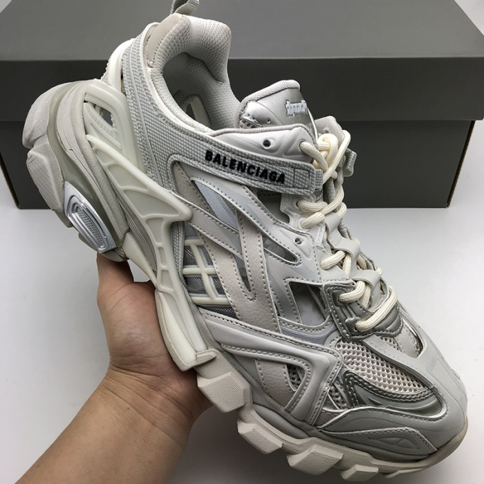Balenciaga Mens Shoes Sneakers Luxury Brand Track 2.0 Clear Sole Sneaker with Original Box