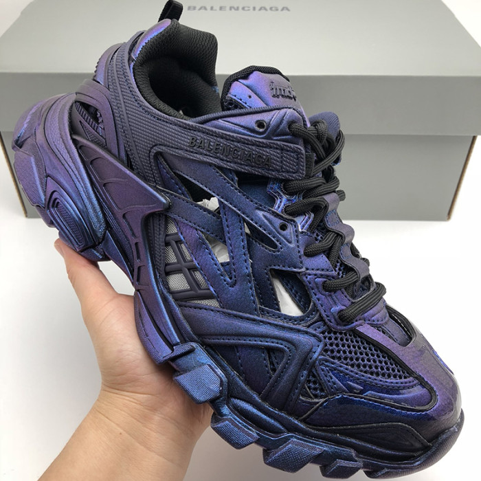 Balenciaga Mens Shoes Sneakers Luxury Brand Track 2.0 Clear Sole Sneaker with Original Box