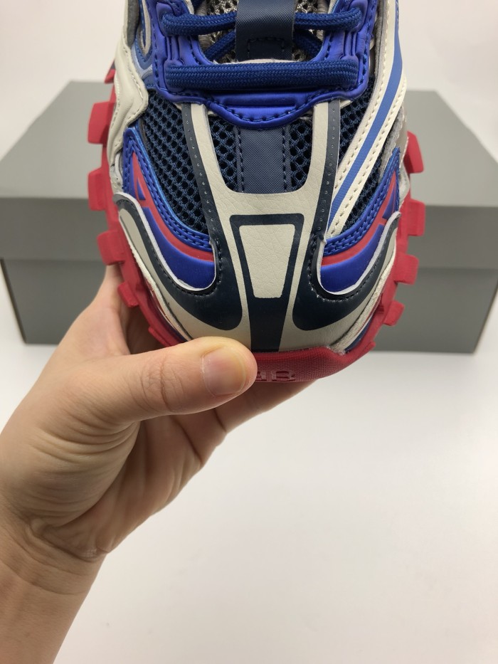 Balenciaga Mens Shoes Sneakers Luxury Brand Track 2.0 Clear Sole Sneaker with Original Box