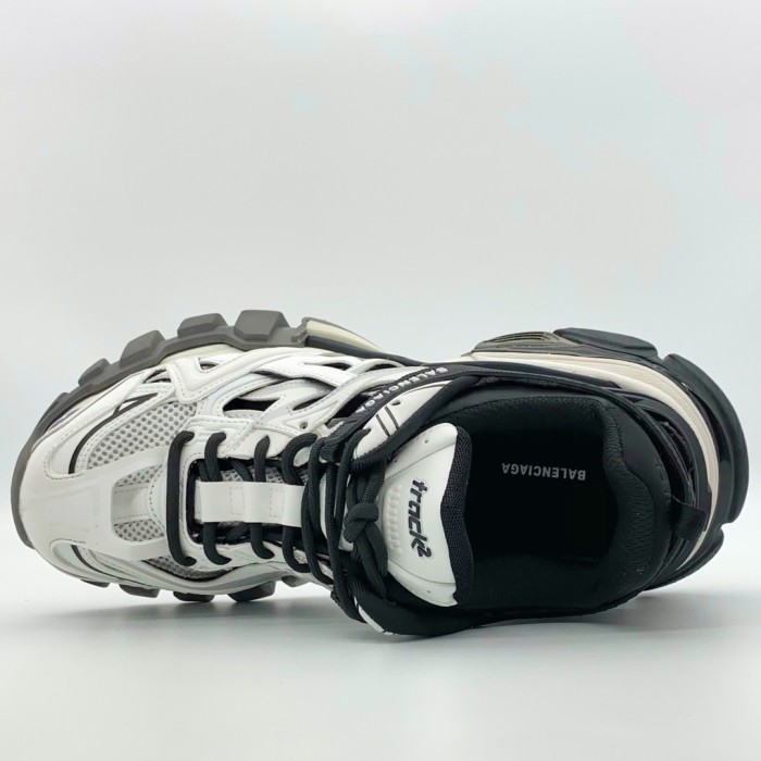 Balenciaga Mens Shoes Sneakers Luxury Brand Track 2.0 Clear Sole Sneaker with Original Box