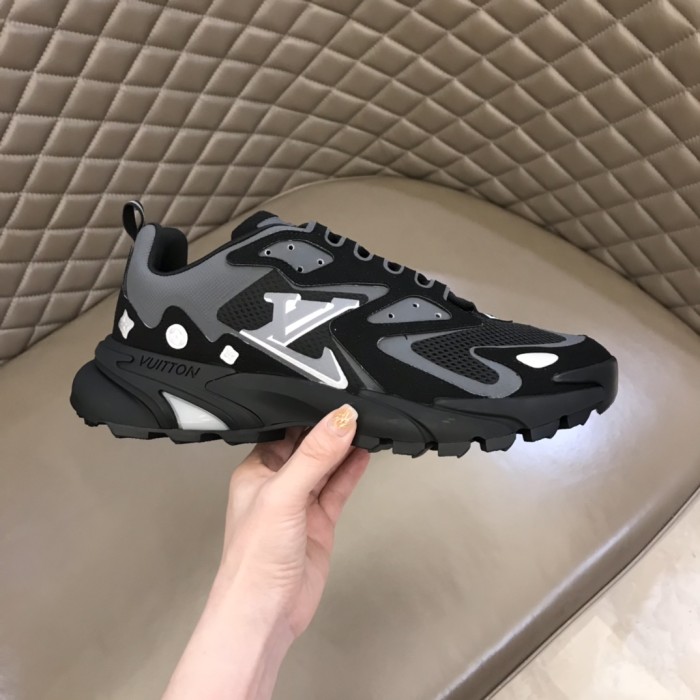 Louis Vuitton Men Shoes Fashion Sneakers Luxury Brand Mens LV RUNNER TATIC SNEAKER with Original Box