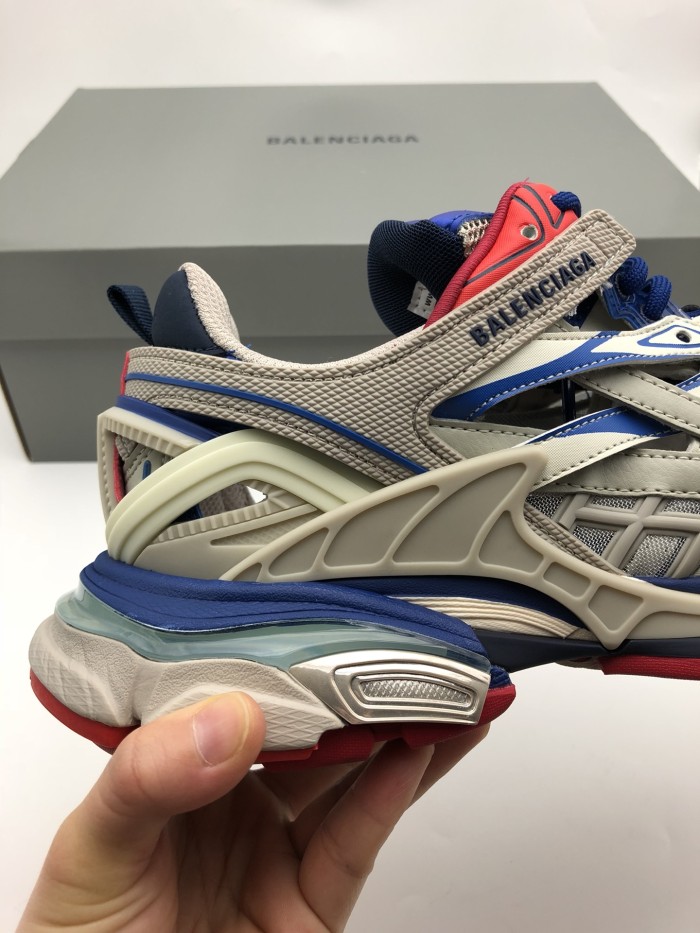 Balenciaga Womens Shoes Sneakers Luxury Brand Track 2.0 Clear Sole Sneaker with Original Box