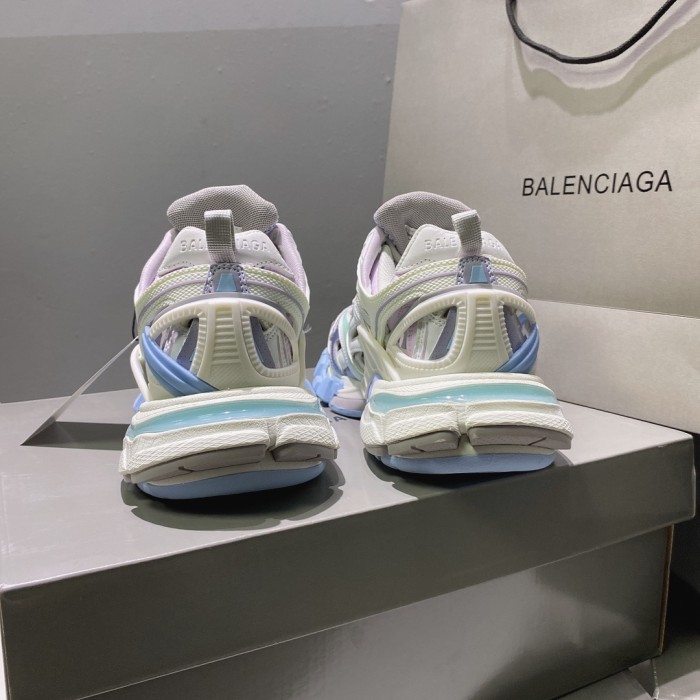 Balenciaga Womens Shoes Sneakers Luxury Brand Track 2.0 Clear Sole Sneaker with Original Box