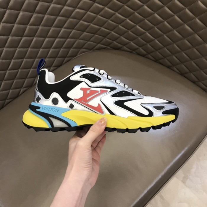 Louis Vuitton Men Shoes Fashion Sneakers Luxury Brand Mens LV RUNNER TATIC SNEAKER with Original Box