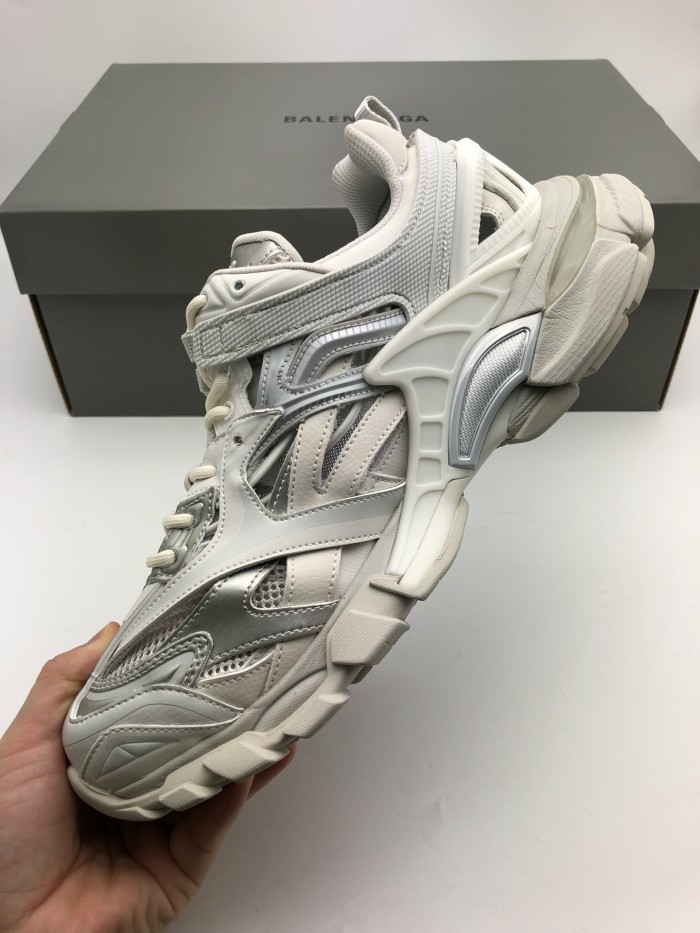 Balenciaga Womens Shoes Sneakers Luxury Brand Track 2.0 Clear Sole Sneaker with Original Box