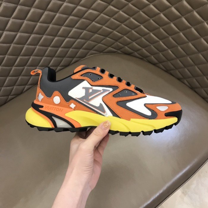 Louis Vuitton Men Shoes Fashion Sneakers Luxury Brand Mens LV RUNNER TATIC SNEAKER with Original Box