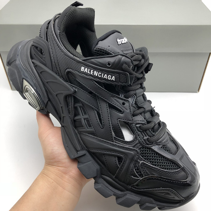 Balenciaga Mens Shoes Sneakers Luxury Brand Track 2.0 Clear Sole Sneaker with Original Box