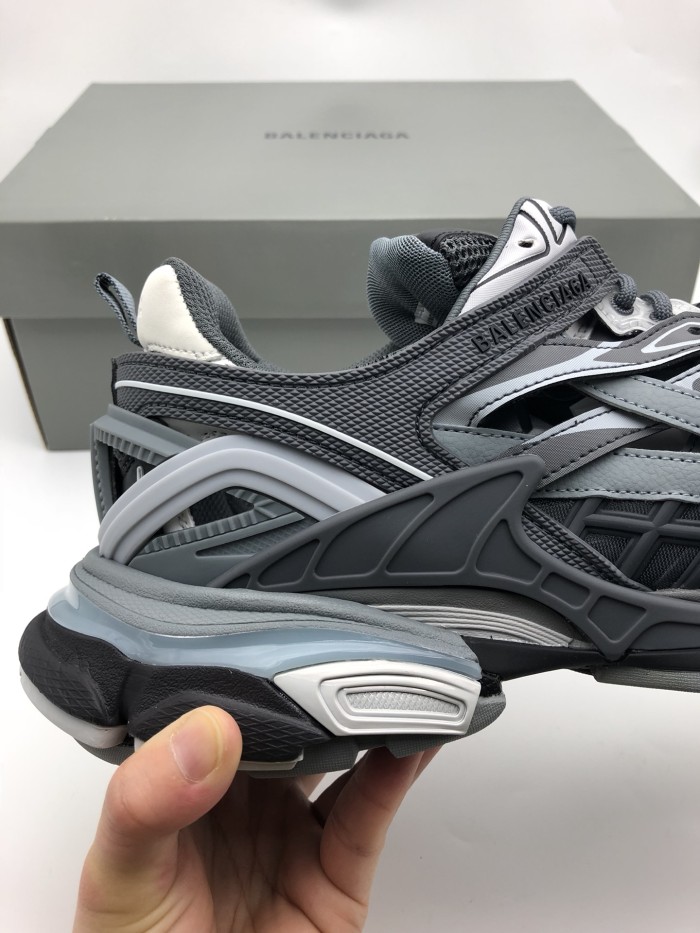 Balenciaga Mens Shoes Sneakers Luxury Brand Track 2.0 Clear Sole Sneaker with Original Box