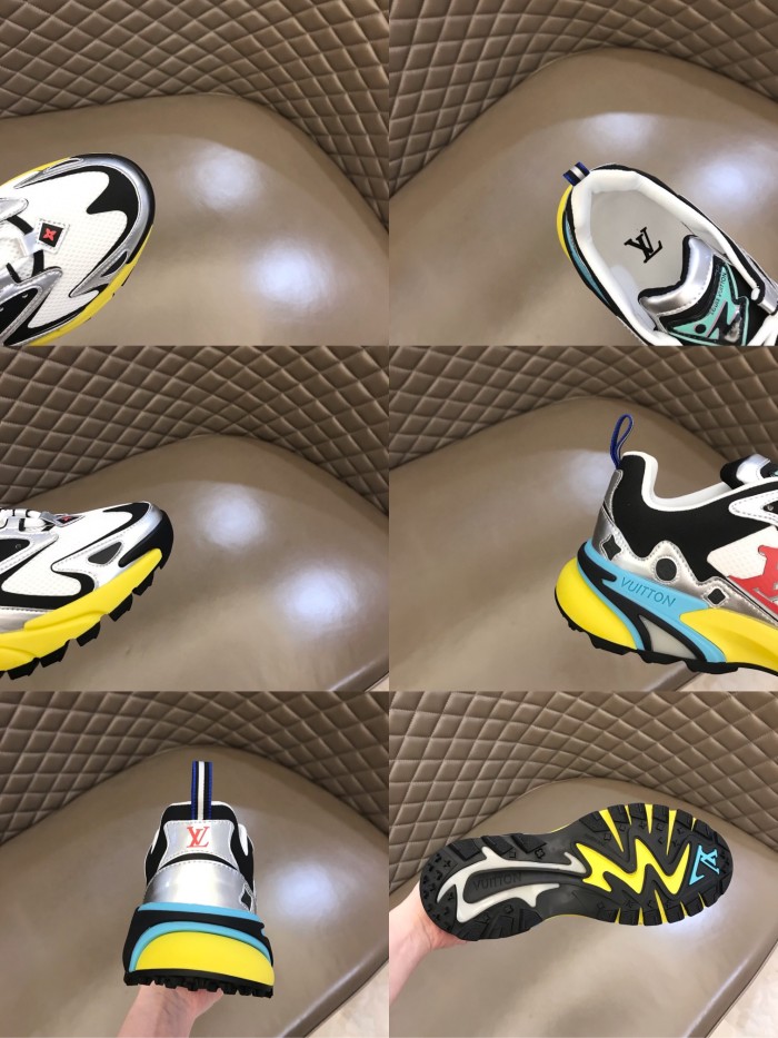 Louis Vuitton Men Shoes Fashion Sneakers Luxury Brand Mens LV RUNNER TATIC SNEAKER with Original Box