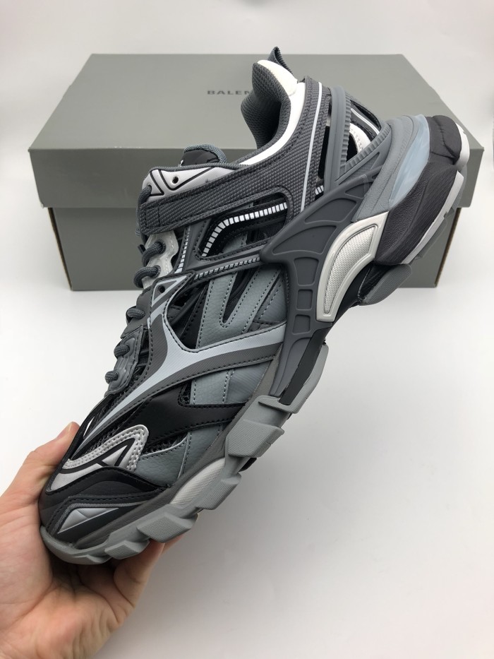 Balenciaga Womens Shoes Sneakers Luxury Brand Track 2.0 Clear Sole Sneaker with Original Box