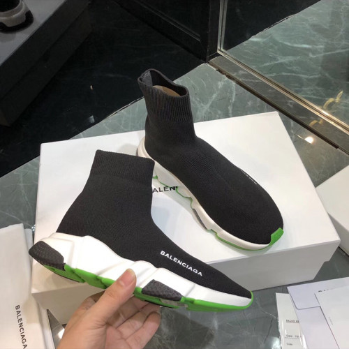 Balenciaga Men Shoes Sneakers Breathable Design Luxury Brand MEN'S SPEED SNEAKER IN BLACK with Original Box Speed Sneakers