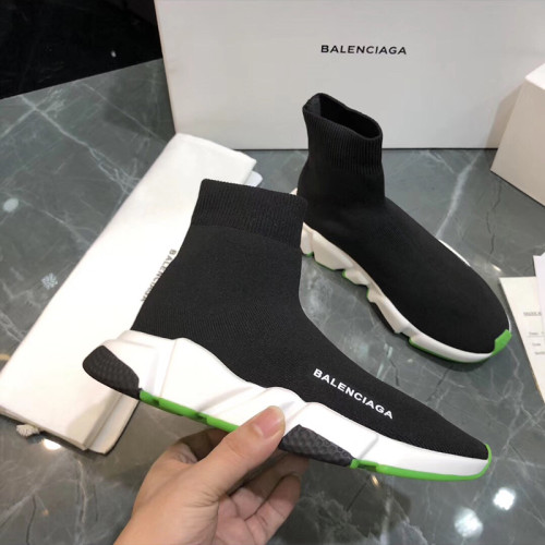 Balenciaga Men Shoes Sneakers Breathable Design Luxury Brand MEN'S SPEED SNEAKER IN BLACK with Original Box Speed Sneakers
