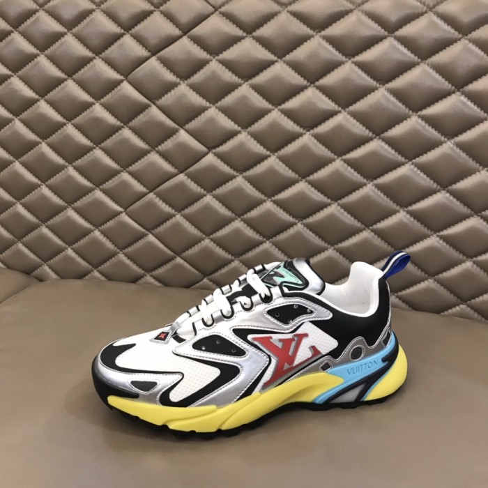 Louis Vuitton Men Shoes Fashion Sneakers Luxury Brand Mens LV RUNNER TATIC SNEAKER with Original Box