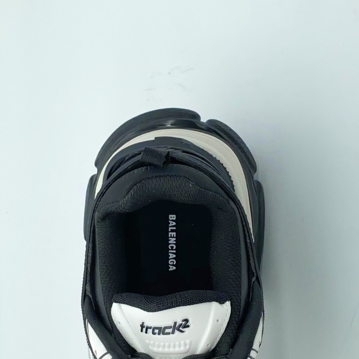 Balenciaga Mens Shoes Sneakers Luxury Brand Track 2.0 Clear Sole Sneaker with Original Box
