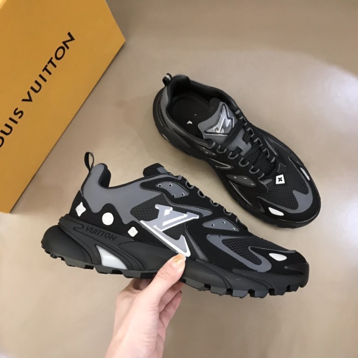 Louis Vuitton Men Shoes Fashion Sneakers Luxury Brand Mens LV RUNNER TATIC SNEAKER with Original Box