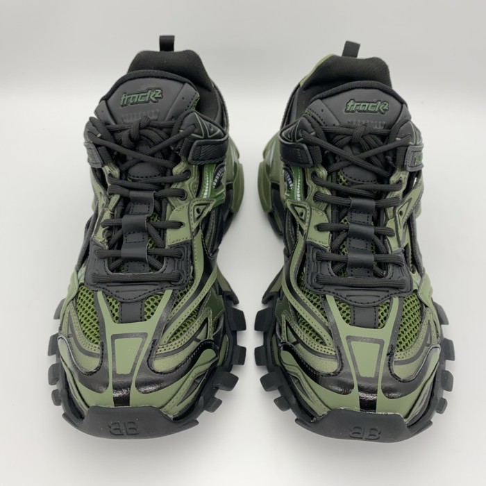 Balenciaga Mens Shoes Sneakers Luxury Brand Track 2.0 Clear Sole Sneaker with Original Box