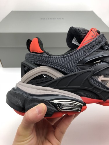 Balenciaga Mens Shoes Sneakers Luxury Brand Track 2.0 Clear Sole Sneaker with Original Box