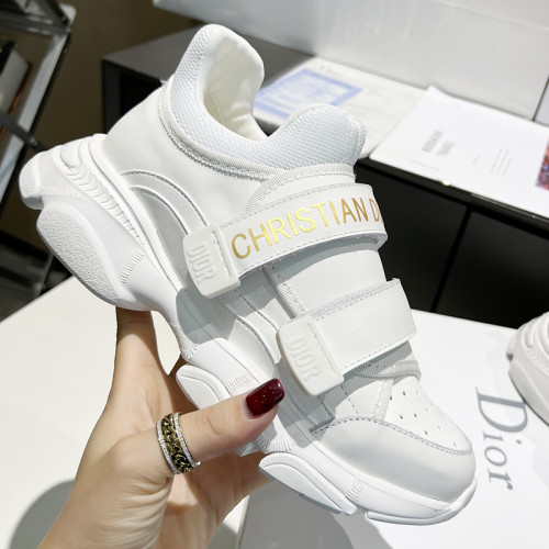 Dior Women Shoes Sneakers Luxury Brand D-WANDER SNEAKER Dior Oblique Technical Fabric with Original Box KCK299OBY_S56B