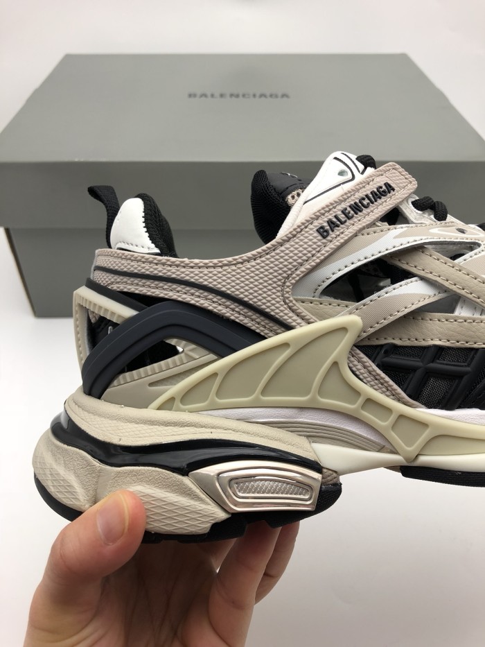 Balenciaga Womens Shoes Sneakers Luxury Brand Track 2.0 Clear Sole Sneaker with Original Box
