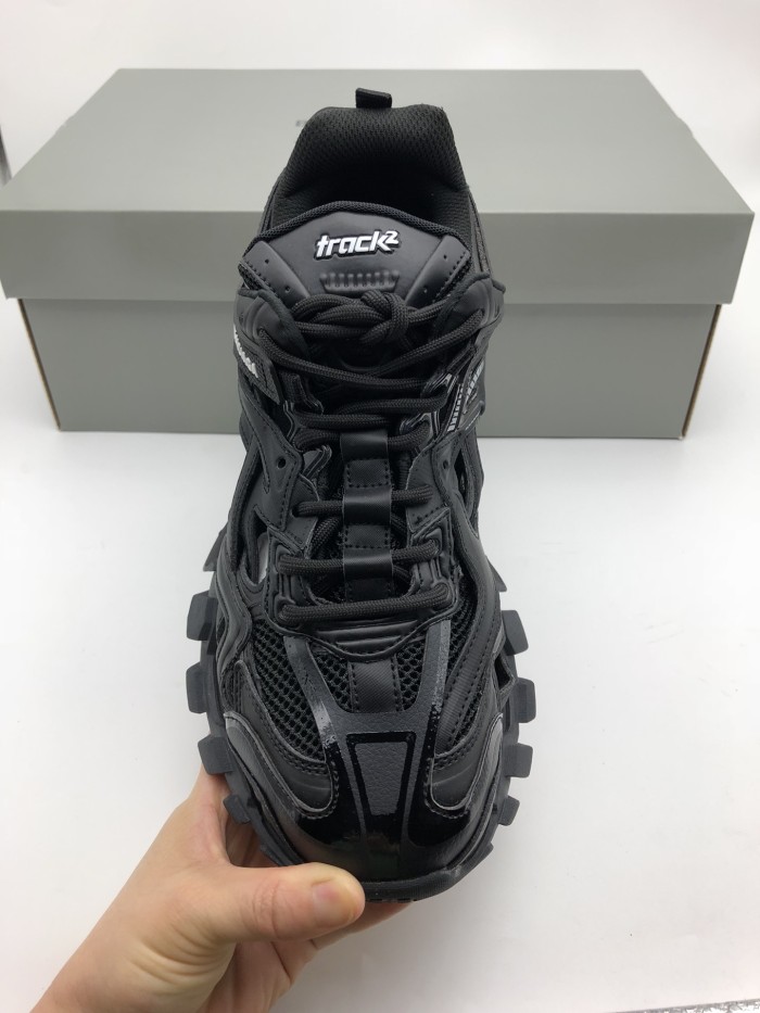 Balenciaga Womens Shoes Sneakers Luxury Brand Track 2.0 Clear Sole Sneaker with Original Box
