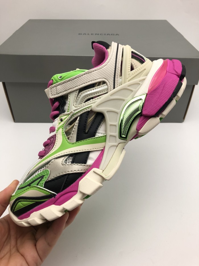 Balenciaga Womens Shoes Sneakers Luxury Brand Track 2.0 Clear Sole Sneaker with Original Box