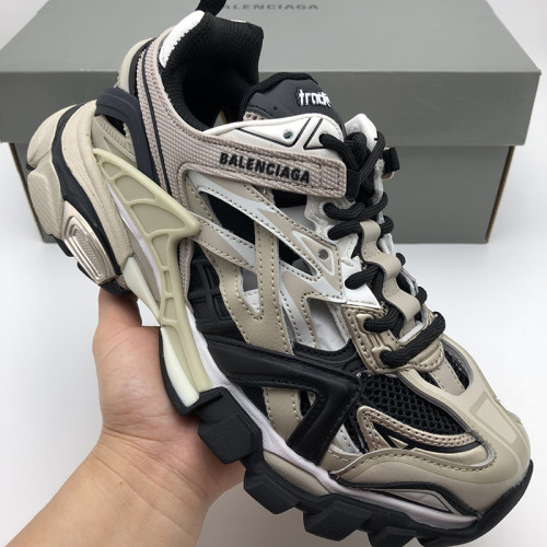 Balenciaga Mens Shoes Sneakers Luxury Brand Track 2.0 Clear Sole Sneaker with Original Box