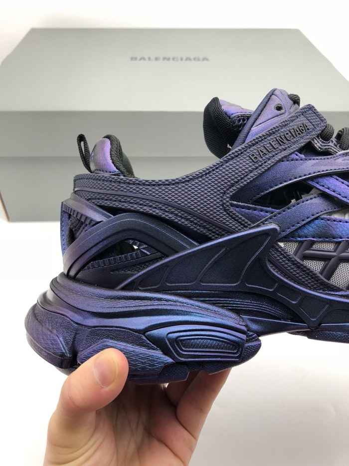 Balenciaga Mens Shoes Sneakers Luxury Brand Track 2.0 Clear Sole Sneaker with Original Box