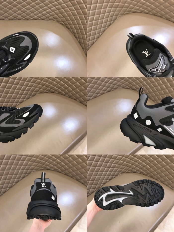 Louis Vuitton Men Shoes Fashion Sneakers Luxury Brand Mens LV RUNNER TATIC SNEAKER with Original Box
