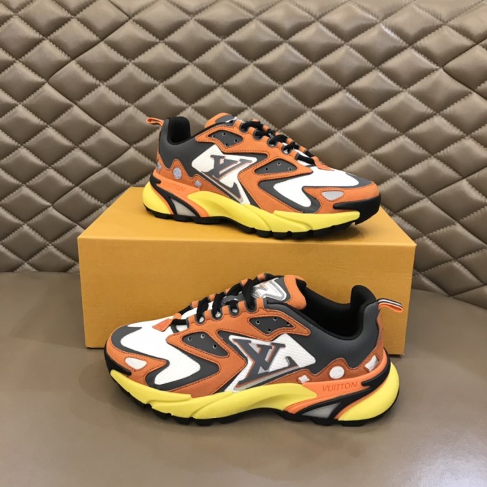Louis Vuitton Men Shoes Fashion Sneakers Luxury Brand Mens LV RUNNER TATIC SNEAKER with Original Box