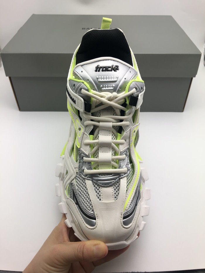 Balenciaga Womens Shoes Sneakers Luxury Brand Track 2.0 Clear Sole Sneaker with Original Box