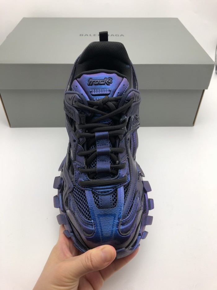 Balenciaga Womens Shoes Sneakers Luxury Brand Track 2.0 Clear Sole Sneaker with Original Box