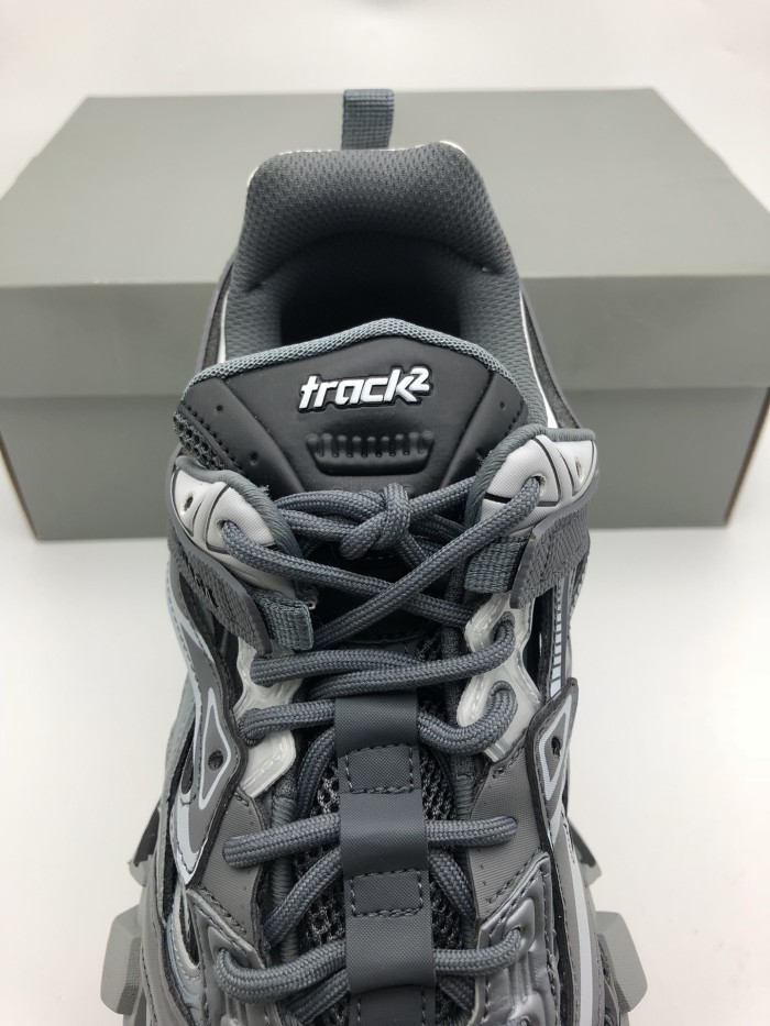 Balenciaga Mens Shoes Sneakers Luxury Brand Track 2.0 Clear Sole Sneaker with Original Box