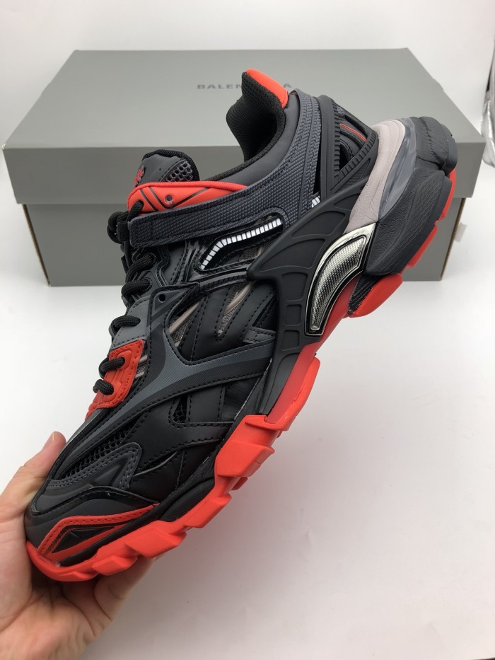 Balenciaga Womens Shoes Sneakers Luxury Brand Track 2.0 Clear Sole Sneaker with Original Box