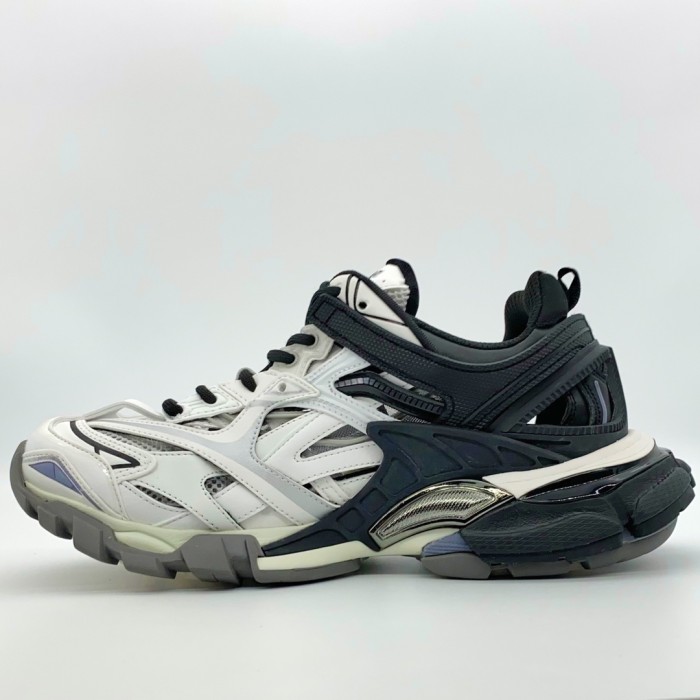 Balenciaga Mens Shoes Sneakers Luxury Brand Track 2.0 Clear Sole Sneaker with Original Box